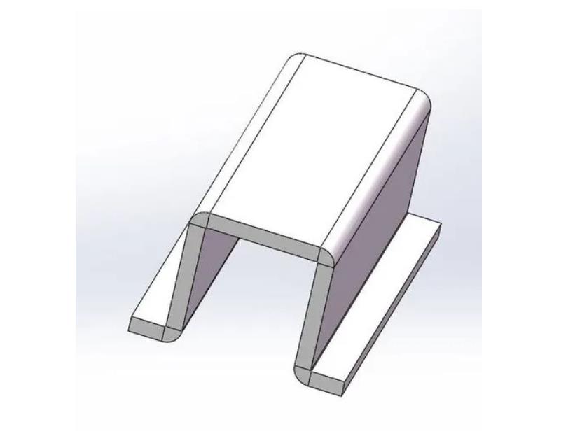 樟树U型槽折弯件